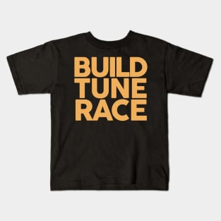 Build Tune Race Kids T-Shirt